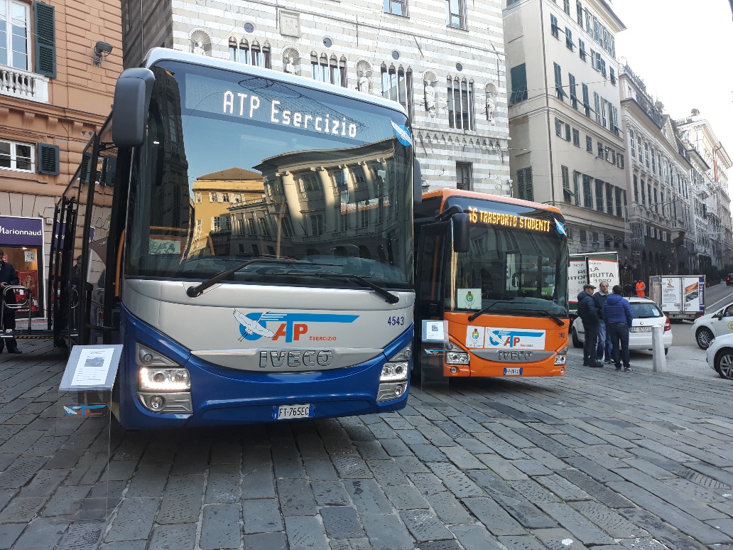 Presentati i nuovi bus di Atp