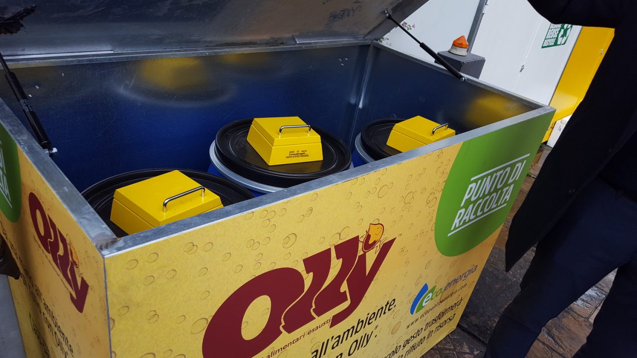 Lavagna, inaugurati i nuovi box per oli esausti
