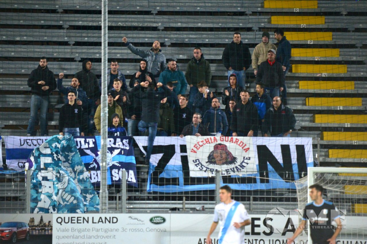 Striscione del Sestri Levante, l’Albissola prende le distanze