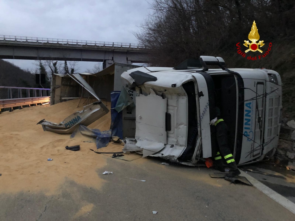 Incidente stradale sull’A7