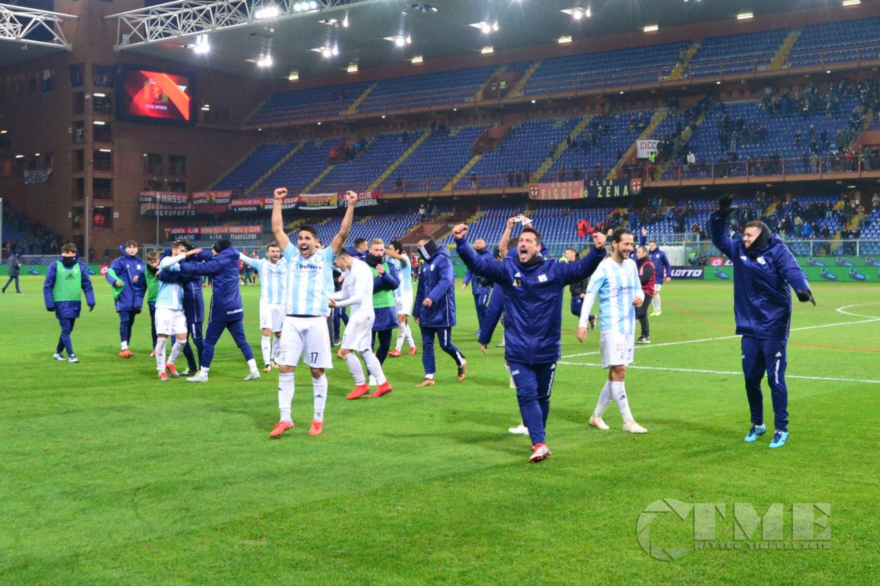 Roma – Entella si giocherà lunedì 14 gennaio