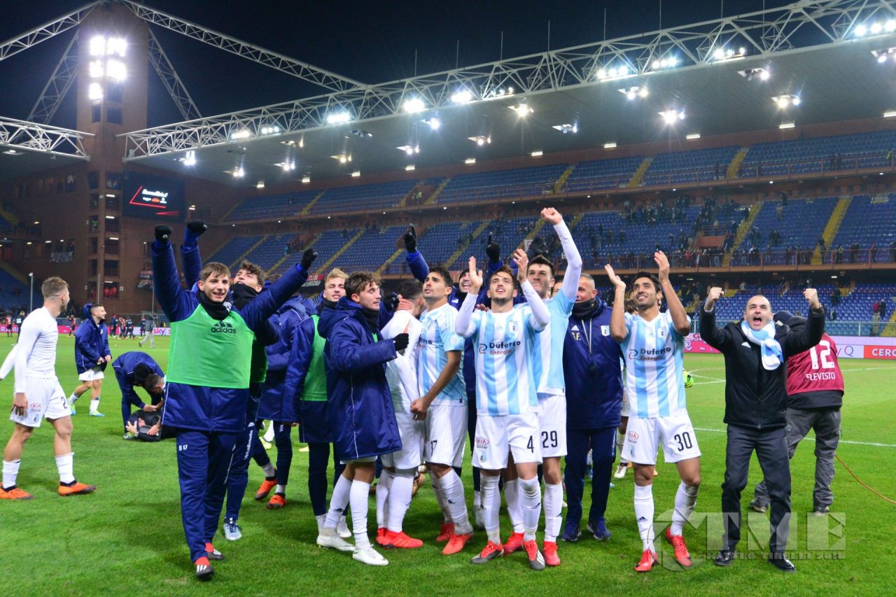 L’Entella batte il Genoa ai rigori, prossimo turno all’Olimpico