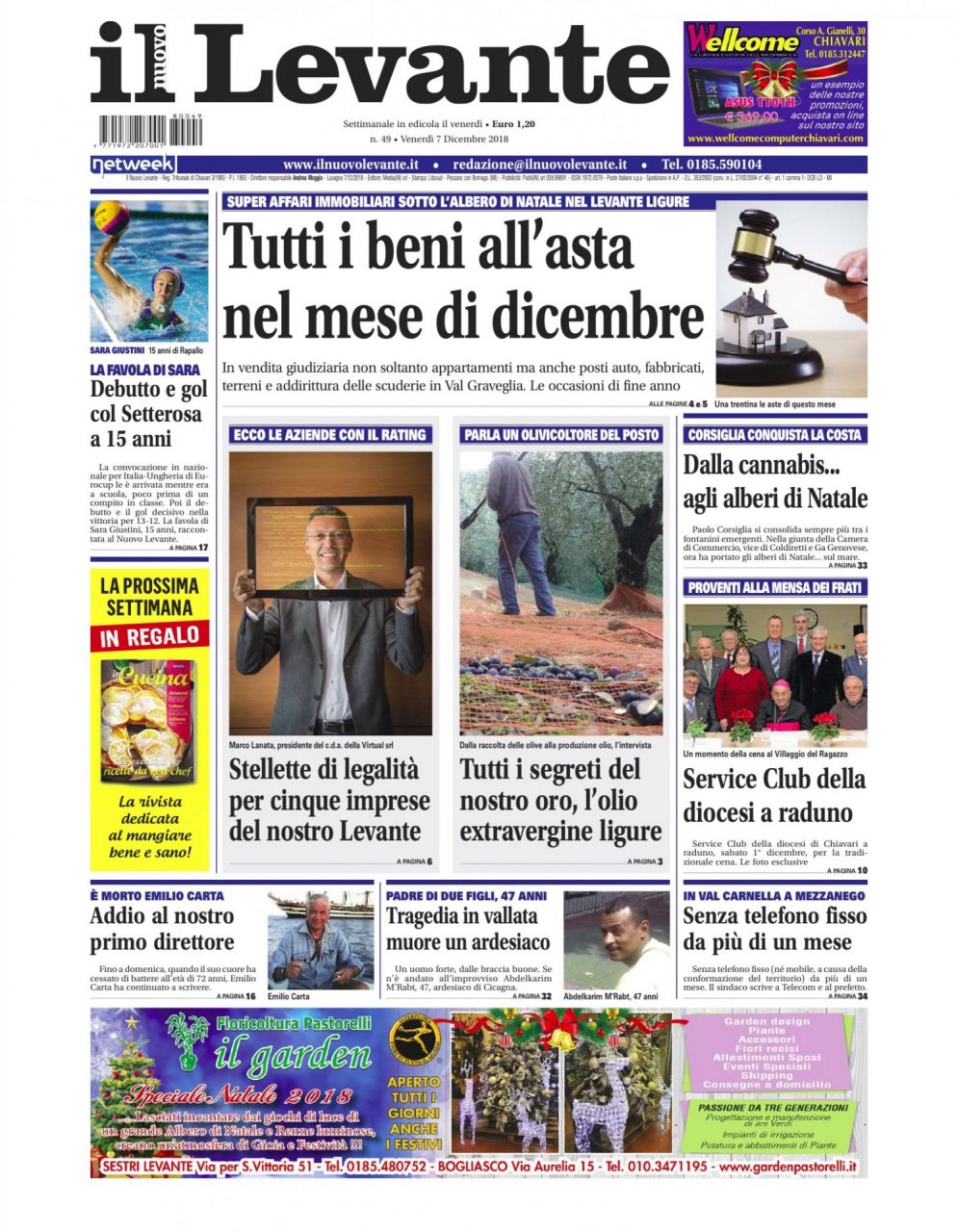 Inchieste, approfondimenti e interviste su Il Nuovo Levante da oggi in edicola