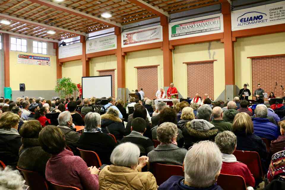 Messa di Natale e pranzo di fraternità  al Centro Acquarone