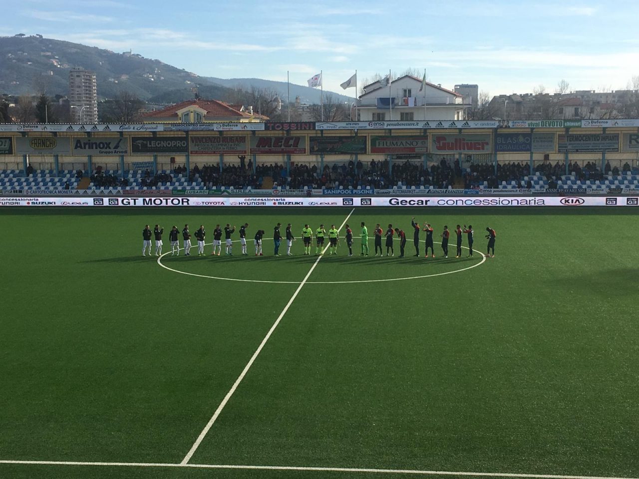 Entella – Gozzano finisce a reti inviolate