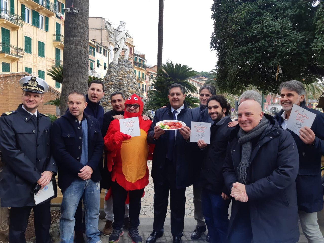Festeggiato con Toti il gambero di Santa Margherita