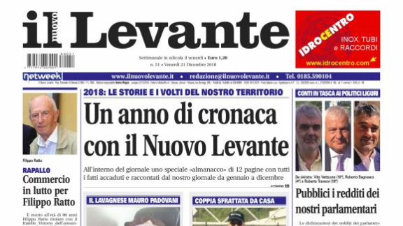Inchieste, approfondimenti e interviste su Il Nuovo Levante da oggi in edicola