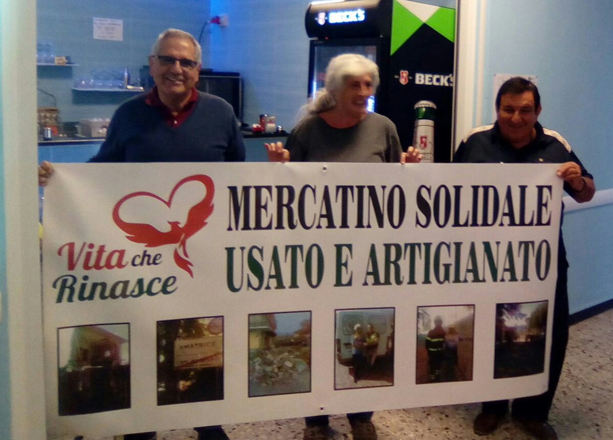Oggi a Sestri il mercatino benefico per Amatrice