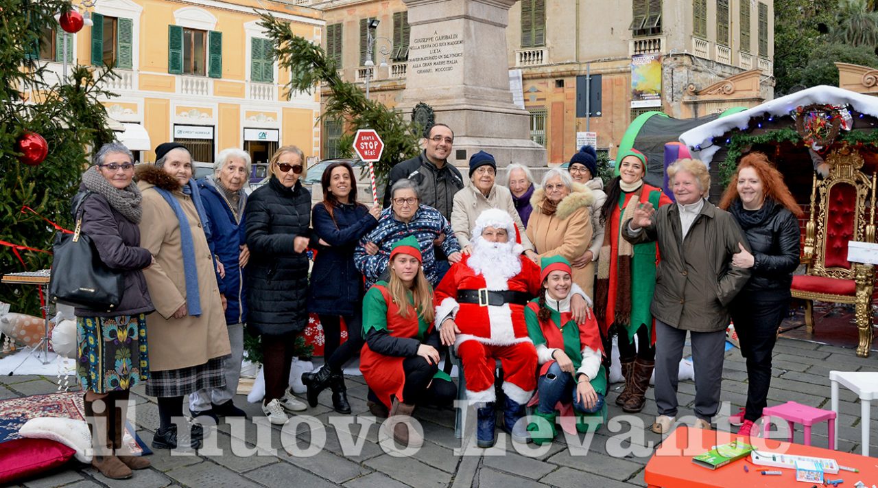 Gli ospiti della Casa Morando al Villaggio di Babbo Natale