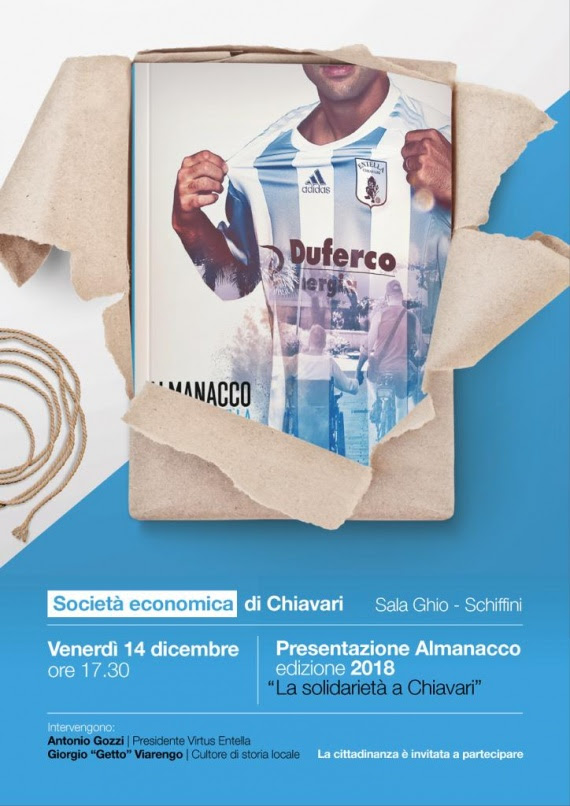 Almanacco della Virtus Entella, oggi pomeriggio la presentazione