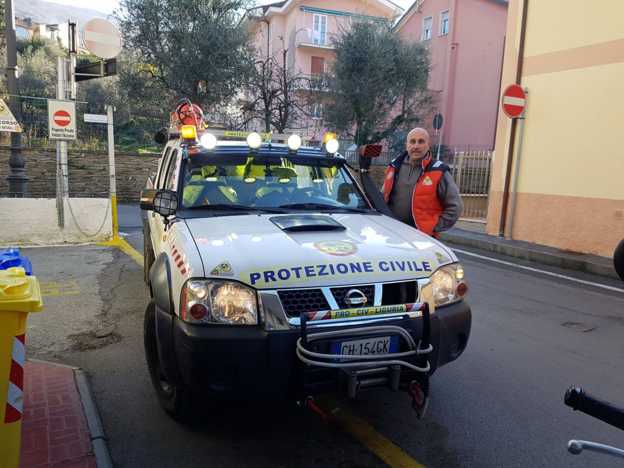 Chiavari, la Protezione Civile ed il sostegno alla mensa dei poveri