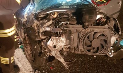 Spaventoso incidente nella notte in A12