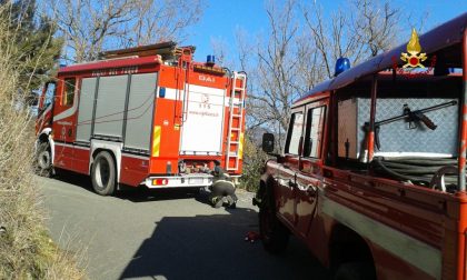 Escursionista svizzero soccorso dai Vigili del Fuoco