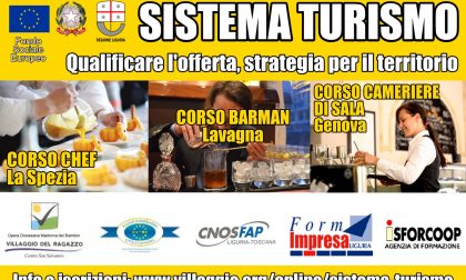 "Sistema Turismo": aperte fino al 7 Febbraio le iscrizioni ai corsi per Chef, Barman e Cameriere di sala