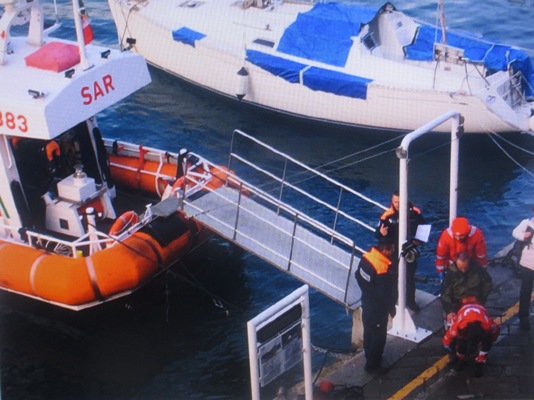 Cade a San Fruttuoso: l’intervento della Guardia Costiera