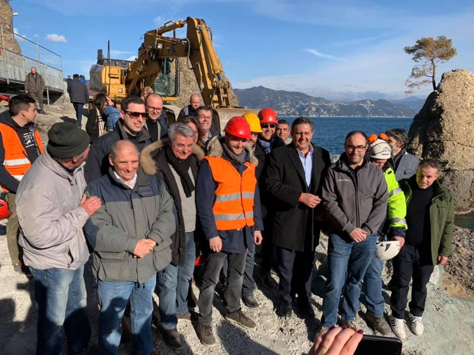 Strada di Portofino, la riapertura entro Pasqua