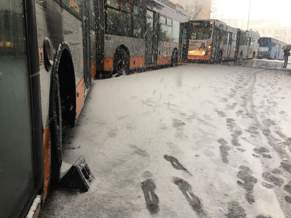 Neve in Liguria, le prime foto