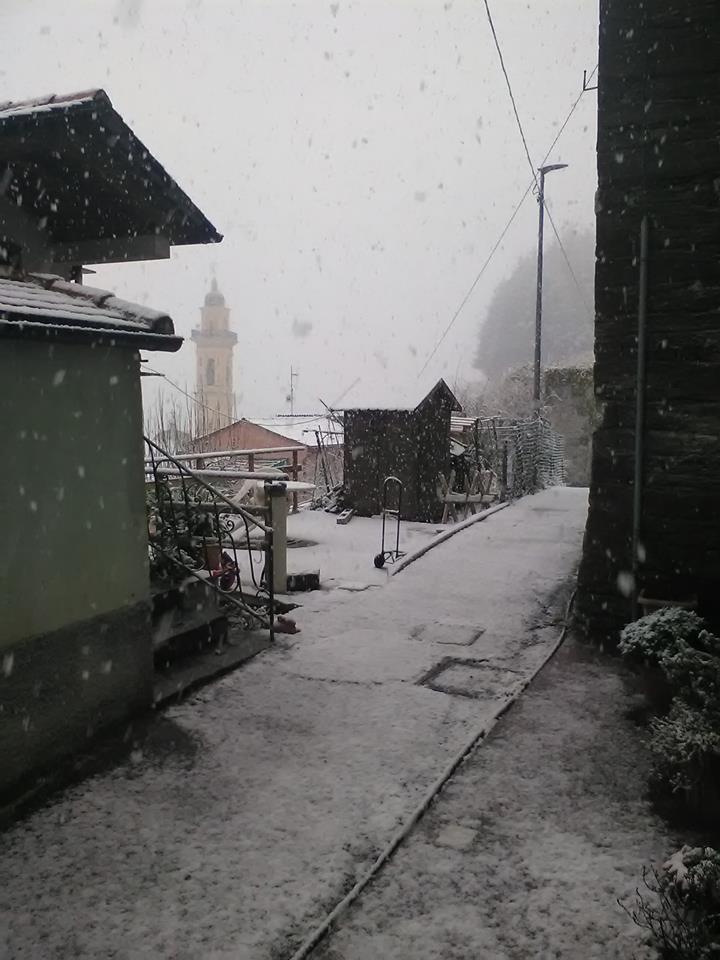Neve attesa giovedì nell’entroterra