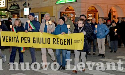 Giulio Regeni, ieri fiaccolata e conferenza a Chiavari