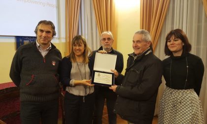 Enrico Medone premiato dal Comune di Sestri