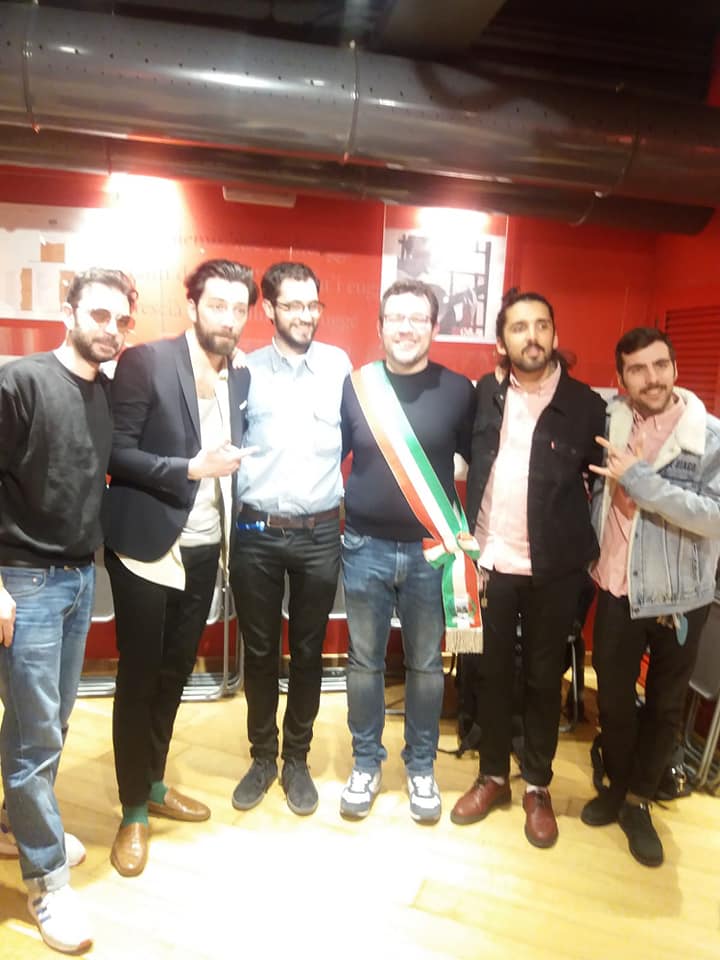 Il sindaco di Casarza Ligure premia Martellacci degli Ex-Otago