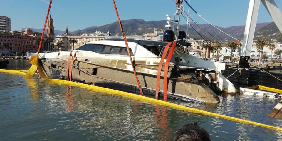 Yacht di Rapallo, le indagini arrivano in Campania