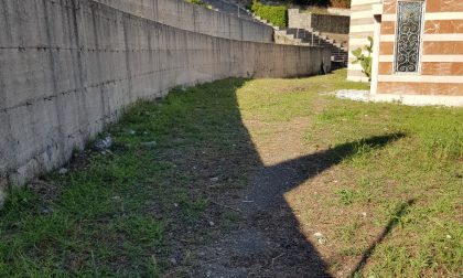 Segnalazioni al cimitero, il sopralluogo di Noi di Chiavari