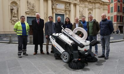 A Santa Margherita Ligure arriva lo spazzino elettrico
