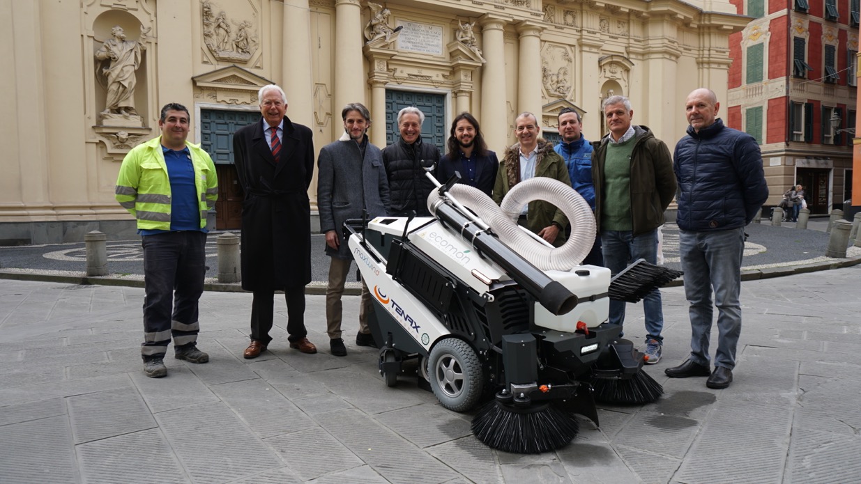 A Santa Margherita Ligure arriva lo spazzino elettrico