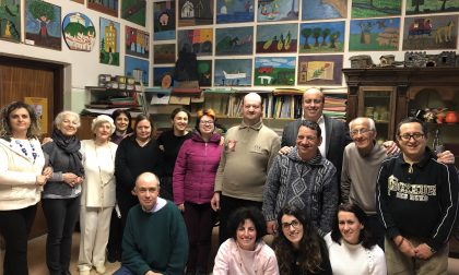 Di Capua in visita a Il Mosaico