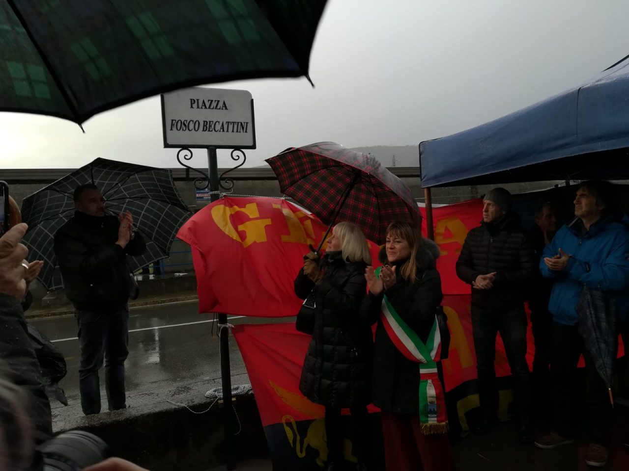 Piazza Fosco Becattini, oggi l’intitolazione