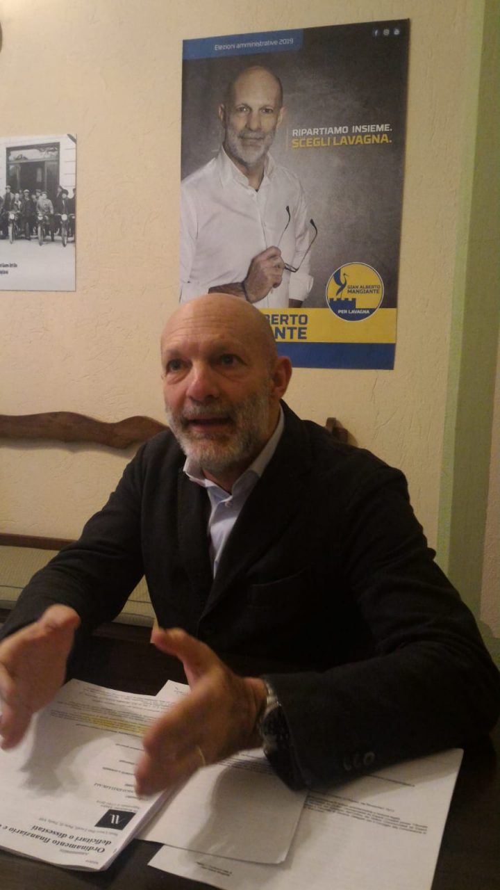 È ufficiale: Mangiante candidato sindaco a Lavagna