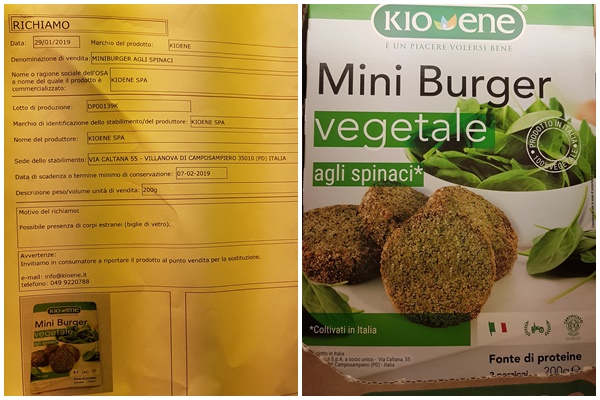Biglie di vetro nei burger. Ritirati dai supermercati