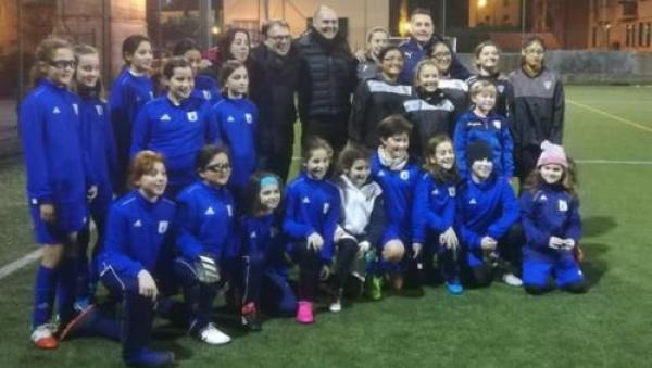 Piccole calciatrici crescono nel Levante