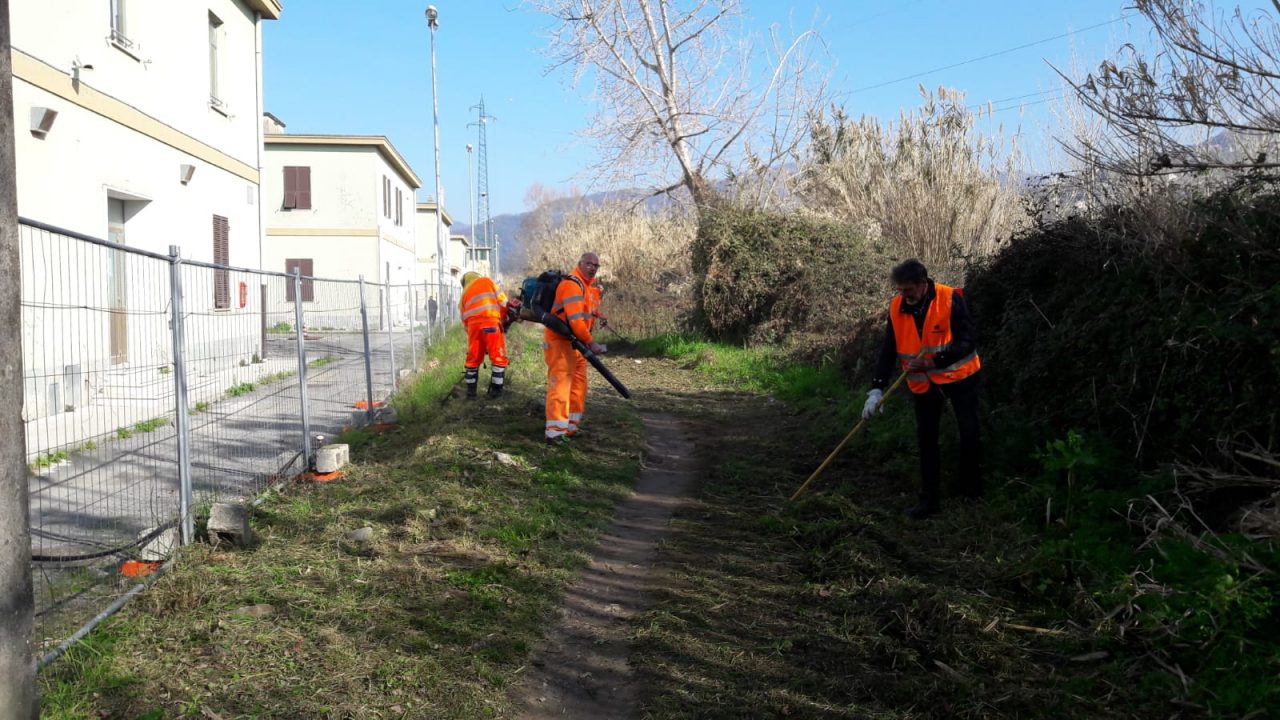 Continua la pulizia sul lungo Entella da parte della Pellicano Verde