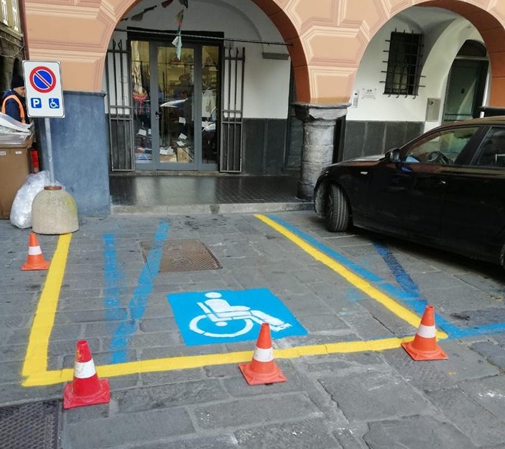 Parcheggi disabili, incontro tra Consulta e Comune a Chiavari