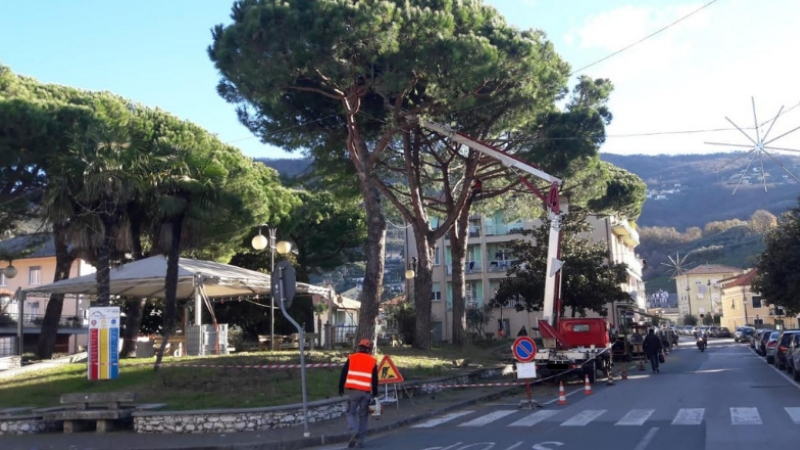Cogorno: si procede con la seconda giornata dello sfalcio