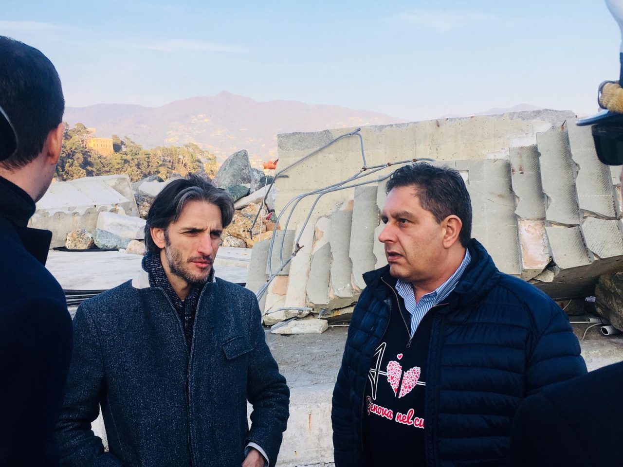 Il sopralluogo di Toti al porto di Santa Margherita