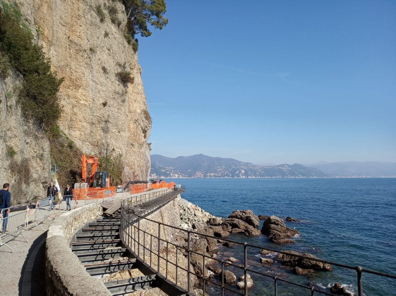 Strada di Portofino, domenica 7 aprile la riapertura
