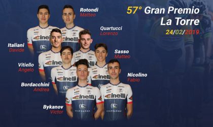 Team Cinelli, domani il Gran Premio La Torre