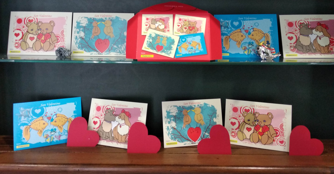 A San Valentino negli uffici postali del Levante le cartoline per gli innamorati