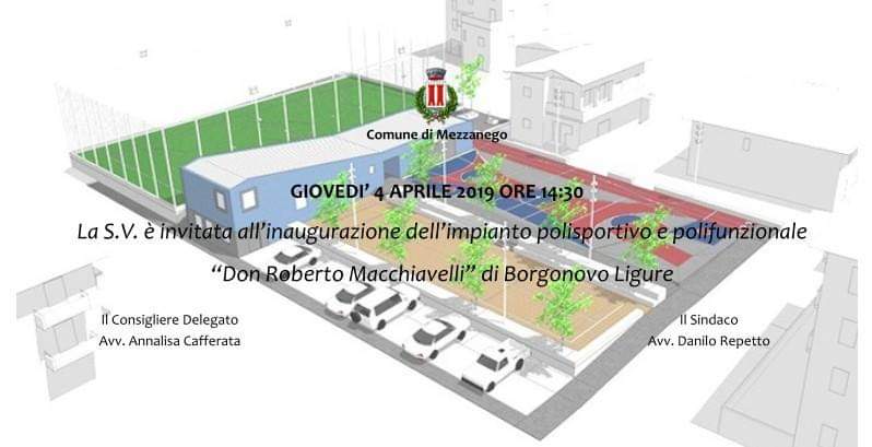 Taglio del nastro per l’impianto di Borgonovo