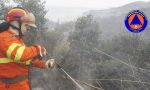 L’impressionante video dell’incendio sull’autostrada