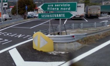 Lunedì casello autostradale chiuso a Sestri Levante