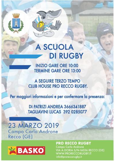A scuola di Rugby