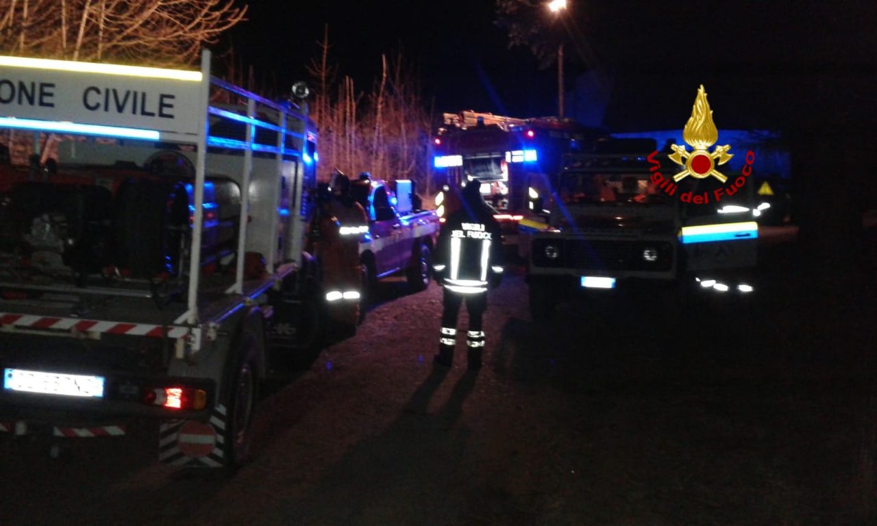 Incendio a Rezzoaglio, 8 ettari di bosco in fumo nella notte