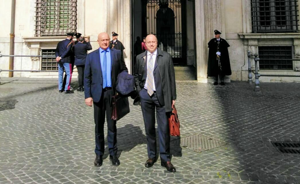 Trasferta romana per Mazza e Di Capua: tra i temi caldi, teatro Cantero, Lido ed ex Tribunale
