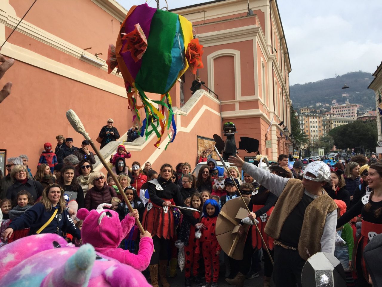 Camogli invasa dal Carnevale