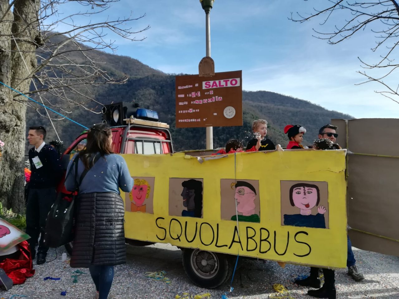 Avegno: a Salto carnevale con il botto