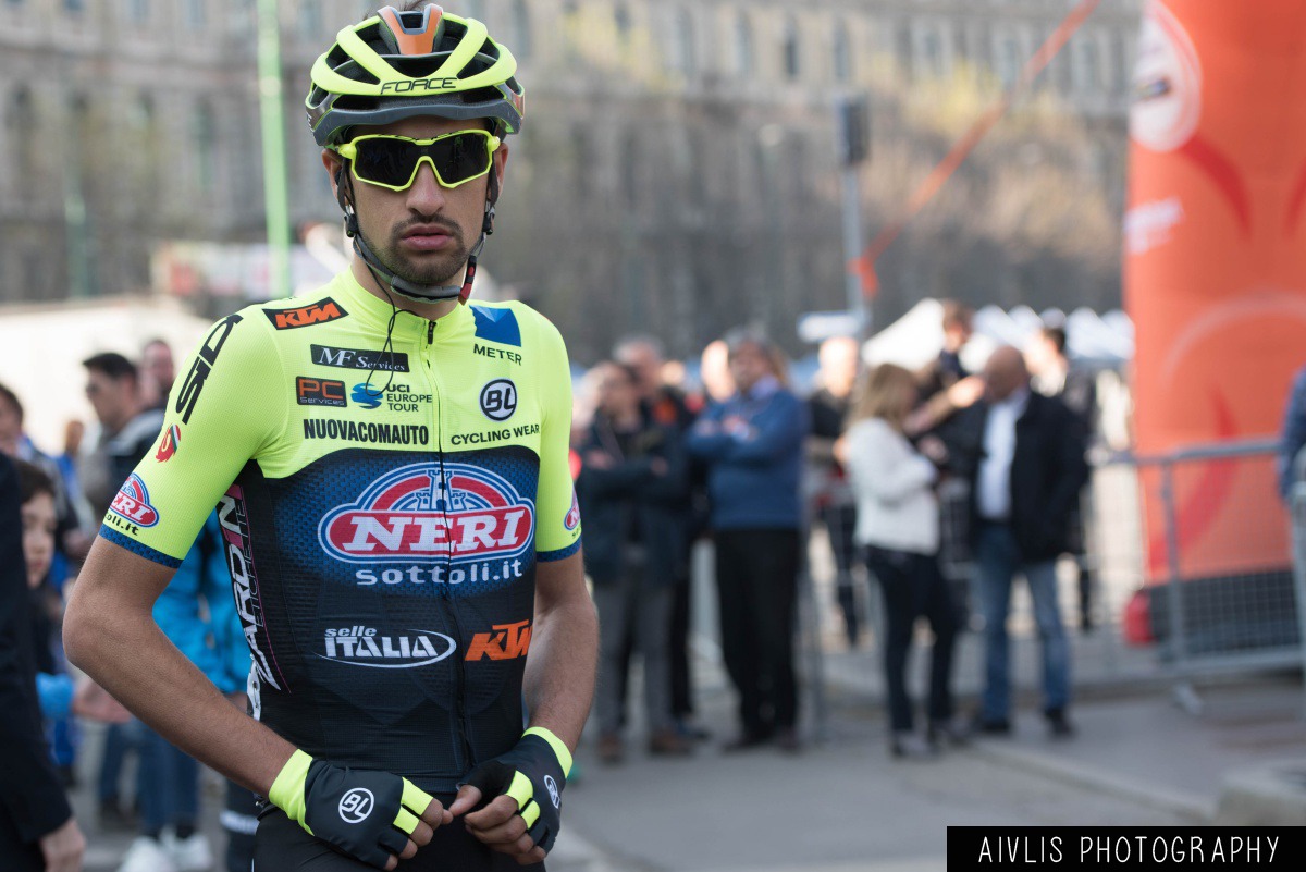 Luca Raggio in evidenza alla Milano-Sanremo: fuga, applausi, sogno, speranze e futuro